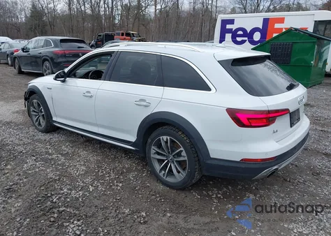 2018 Audi A4 Allroad 2.0T Premium/2.0T Tech Premium из США, поврежденный, VIN WA18NAF4XJA206615